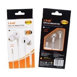 Auricolari in ear oblique jack linq s9509