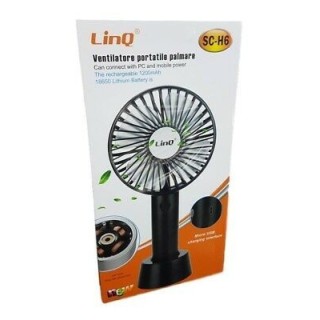 Ventilatore portatile palmare linq