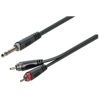 cavo audio stereo rca M -  jack 6,35mm M 1,5mt sound sation