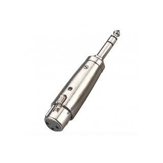 Adattatore audio mono cannon xlr  M - jack 6,35mm M  sound sation