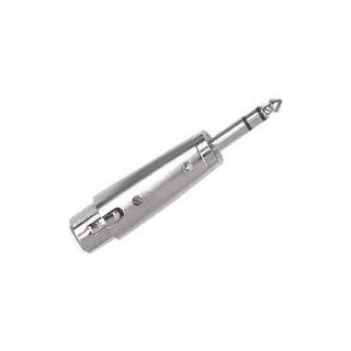 Adattatore audio stereo cannon xlr F - jack 6,35mm M sound sation