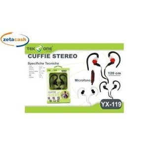 Auricolari bluetooth con filo e archetto tek one