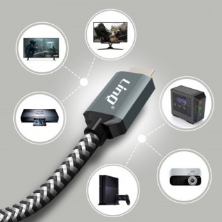 Cavo hdmi 1,5mt 8k linq HD8K16