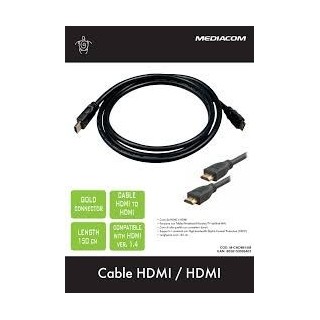 cavo hdmi - mini hdmi 1,5mt mediacom