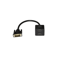 Cavo dvi M - 2 hdmi F