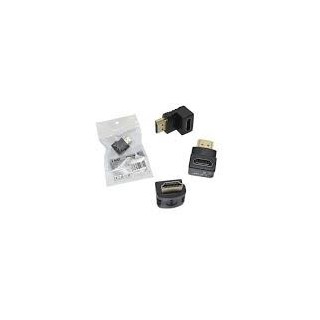 Adattatore da hdmi F - hdmi M (angolo retto 90°)