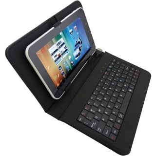 Custodia a libro con tastiera 7" mediacom