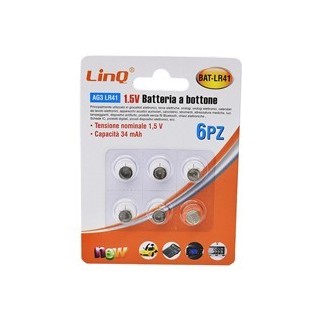 Batteria a bottone lr41 linq bat-lr41