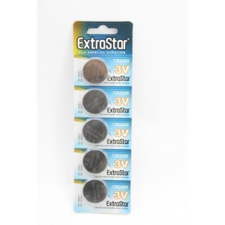 Batteria a bottone cr2430 extrastar