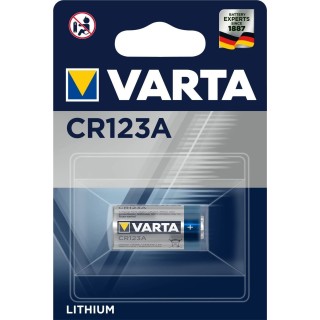 Batteria cr123a varta