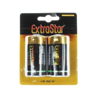 batteria D 1,5V extrastar R20