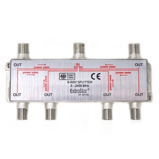 splitter antenna satellitare 6 uscite extrastar
