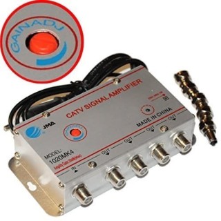 Amplificatore antenna alimentato 4 uscite