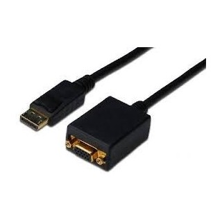 Adattatore video dp displayport M - vga F 15cm