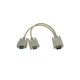 Adattatore video vga M -2x vga F 15cm