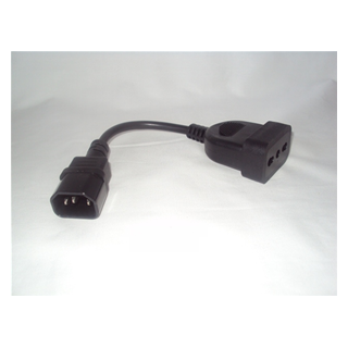 cavo alimentazione PC F - presa 220 adattatore per ups 25cm