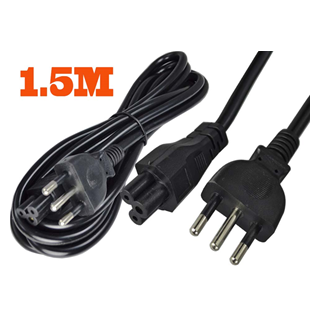 Cavo alimentazione tripolare - spina 220v 1,5mt  YM3-1.5M