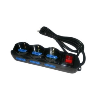 multipresa 9 posti con spina standard 16A