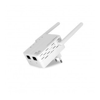 Machpower Mini Extender Wi-Fi 2.4Ghz 300Mbps, Porte: 1Xwan, 1Xlan 2Xant Wps