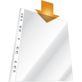 BUSTA SINGOLA IN PPL CON FORATURA UNIVERSALE CM.22x30 60 micron