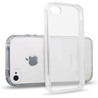 cover per iphone 4/4s custodia trasparente compatibile