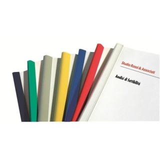 Dorsino 15 fogli d.3mm blu Fellowes D103BL