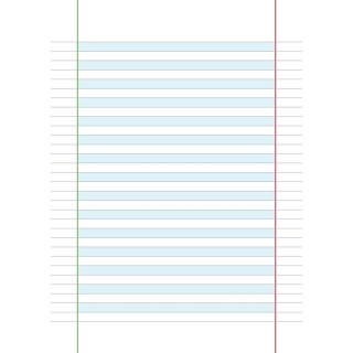 Quaderno a righe di prima (A) - CLASSIC