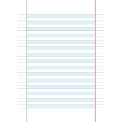 Quaderno a righe di prima (A) - CLASSIC