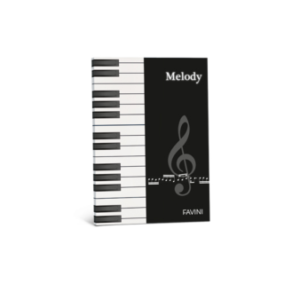 ALBUM MUSICA A4 CM. 21 X 29,7 FAVINI