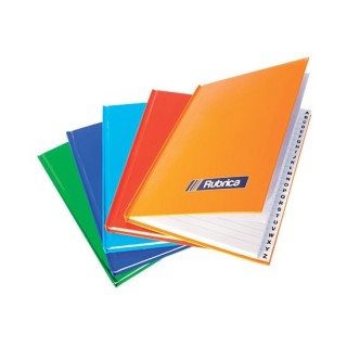 rubrica A4 100FF 1 RIGO CARTONATA