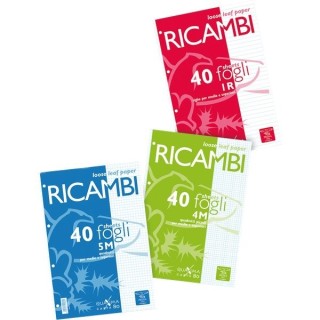 Ricambi A4 rig.B 60g. bianchi 50ff