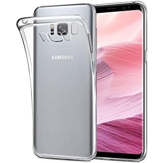 Cover per samsung galaxy S8 + custodia trasparente/colorata compatibile tpu case