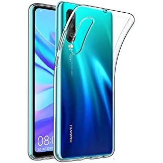 Cover per huawei p30 custodia trasparente/colorata compatibile
