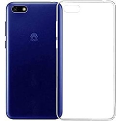 Cover per huawei Y5 2018 custodia trasparente/colorata compatibile tpu case