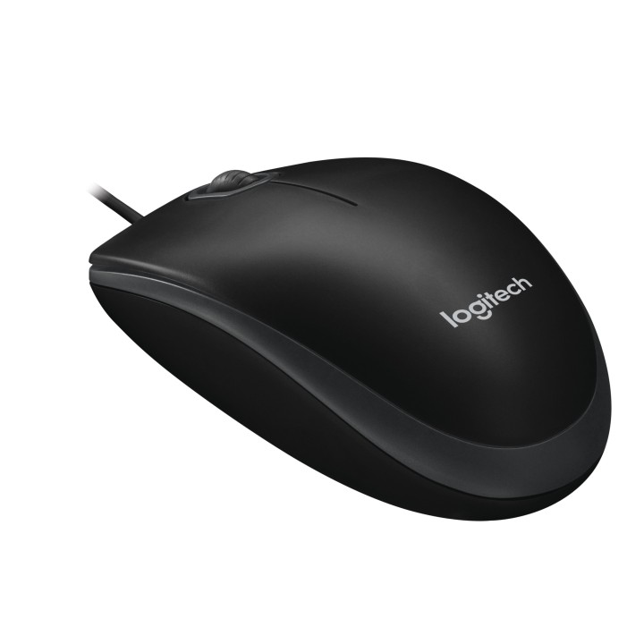 Logitech B100 mouse Ambidestro USB tipo A Ottico 800 DPI