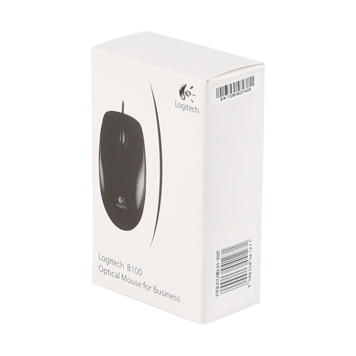 Logitech B100 mouse Ambidestro USB tipo A Ottico 800 DPI