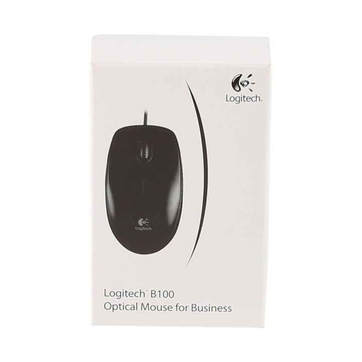 Logitech B100 mouse Ambidestro USB tipo A Ottico 800 DPI