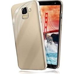 Cover per samsung galaxy j4/j6+ custodia trasparente/colorata compatibile tpu case