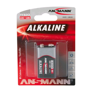 Batteria 9v Ansmann