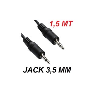 Cavo audio aux Jack 3,5mm  1,50mt