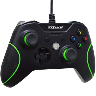 Joystick Joypad Controller Nero Per Xbox One Con Cavo Filo Usb Compatibile