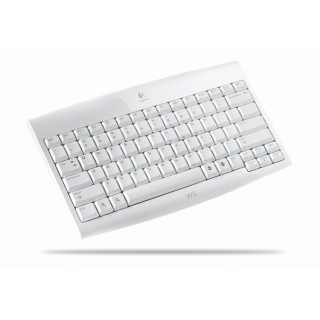 Logitech Cordless Keyboard for Wii tastiera RF Wireless Bianco