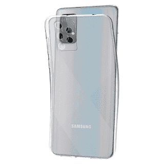 Cover per Samsung A72 custodia trasparente compatibile