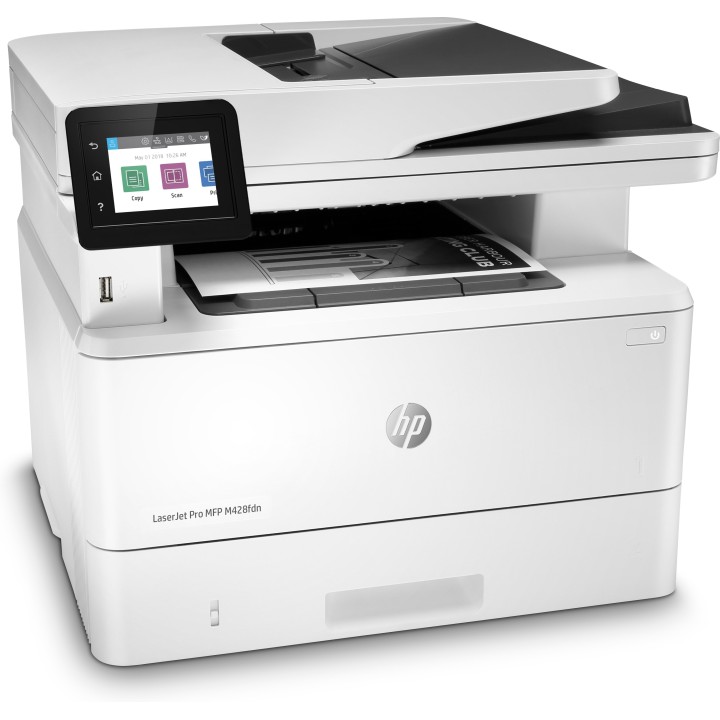 HP LaserJet Pro Stampante multifunzione M428fdn, Bianco e nero, Stampante per Aziendale, Stampa, copia, scansione, fax, e-mail,