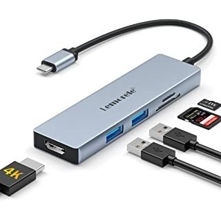 Lemorele Hub USB C HDMI 4K - 6 in 1