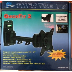 staffa tv doppio snodo 13-27" knopex 28001773