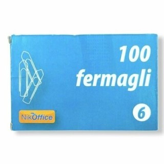 Fermagli Nikoffice n.6 100pz
