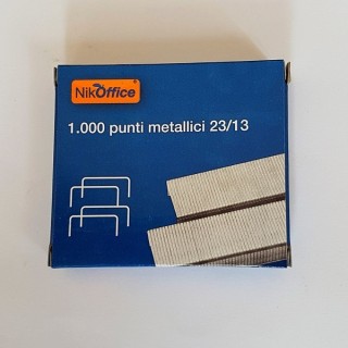 Punti Metallici 23/13 1.000pz