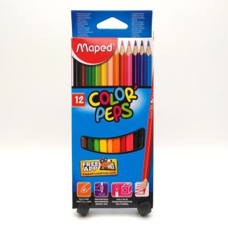 Matite colorate Maped scatola da 12
