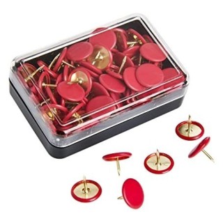 PUNTINE DA DISEGNO 50PZ ROSSO